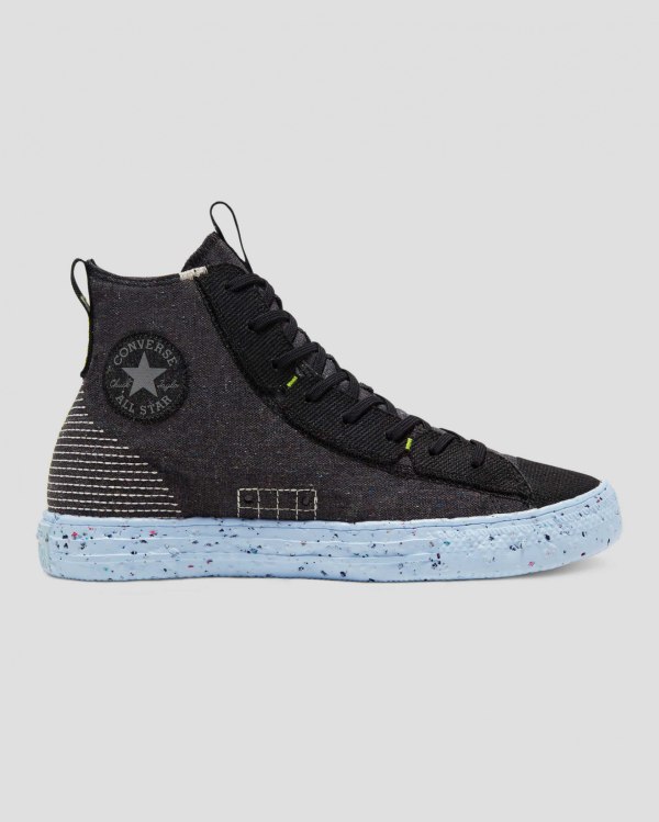 Converse Chuck Taylor All Star Crater Sort Sko Danmark - Converse Høje Sneakers Herre - 72634NIBK